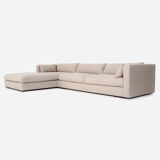 Corner sofa sztokholm beige, scandinavian design