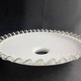White opaline lampshade late 19th early 20th century