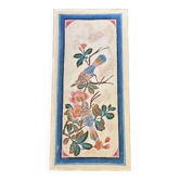 Tableau, peinture sur soie