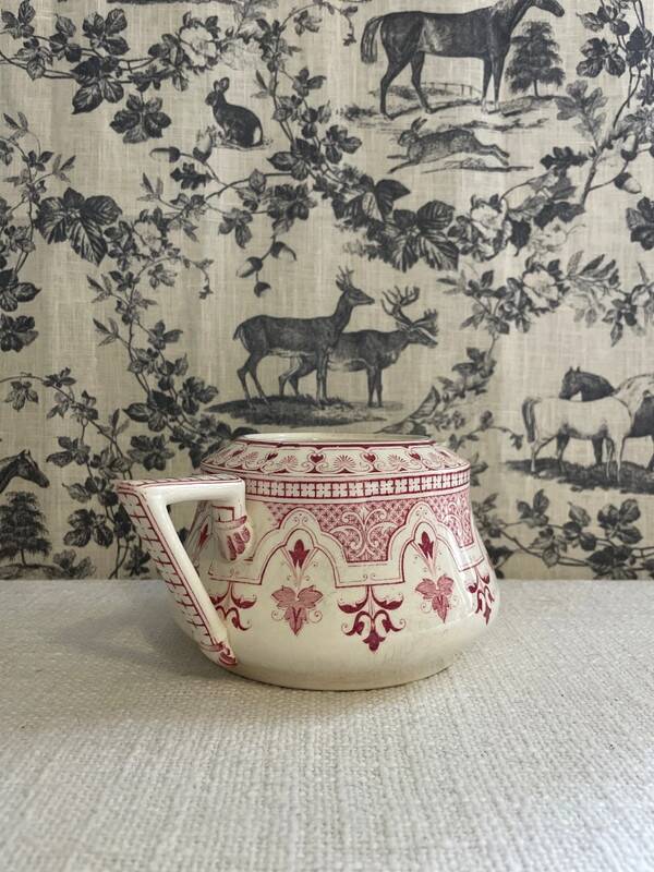 Sarreguemines teapot