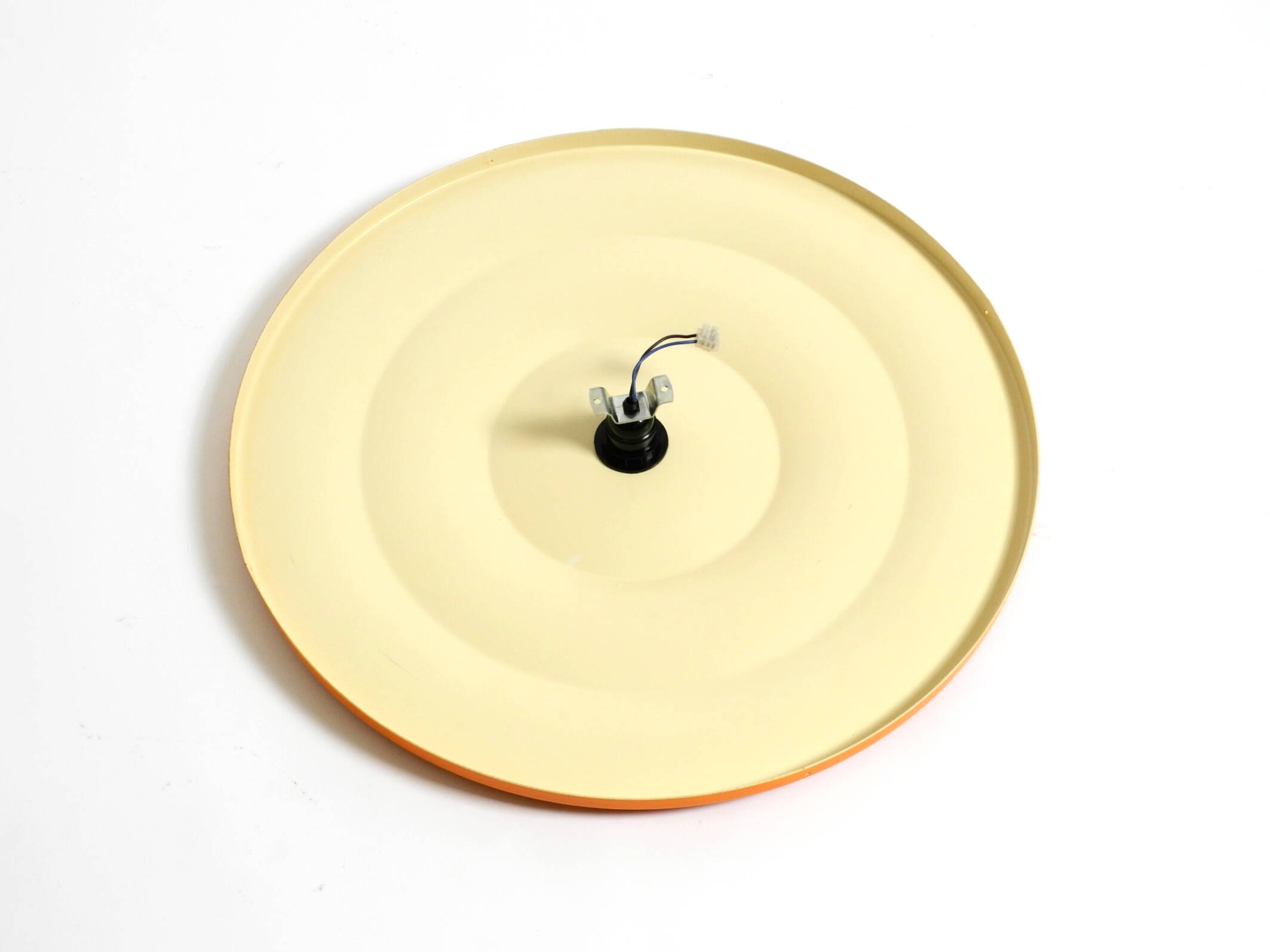 Large round original ceiling or wall lamp | Ø 60 cm | Mid Century Space Age
