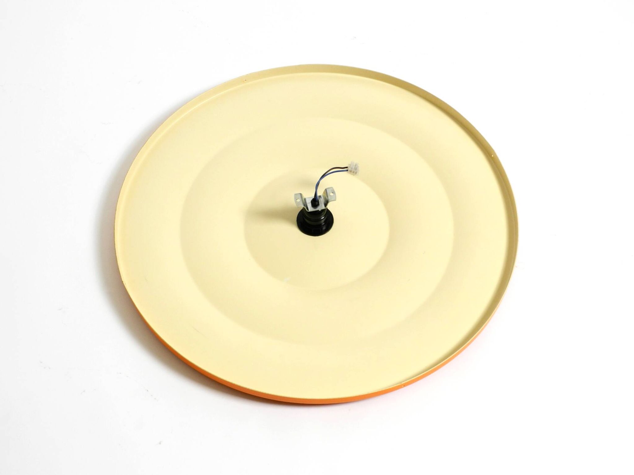 Large round original ceiling or wall lamp | Ø 60 cm | Mid Century Space Age