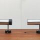 Lampes murales minimalistes néerlandaises du milieu du siècle par H. Busquet pour Hala Zeist, 1960s, lot de 2