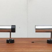 Mid-century minimalist wall lamps by H. Busquet for Hala Zeist, 1960s, set of 2.