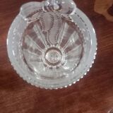 White crystal vase