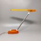 1990s Orange Table Lamp "Microlight" by Ernesto Gismondi for Artemide. Made in Italy