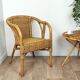 Rattan armchair