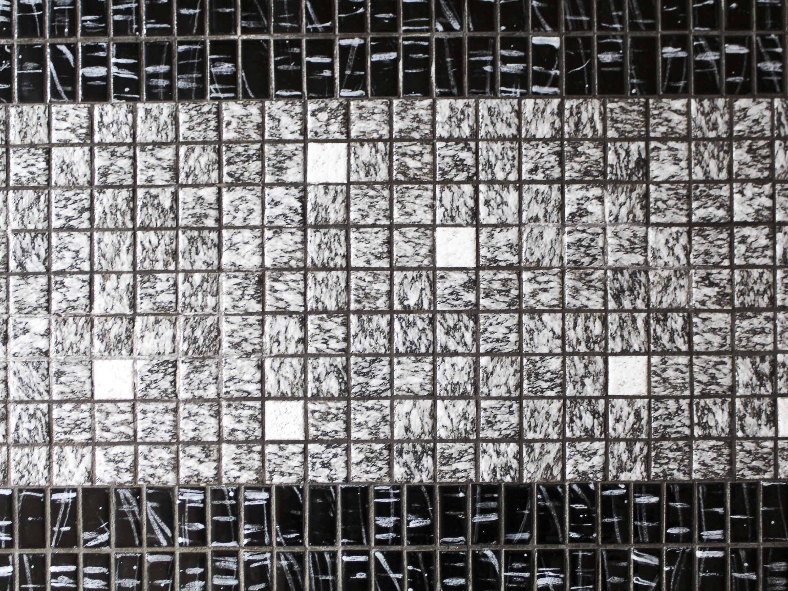 Ceramic and metal coffee table 60s