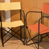 Pair of folding chairs according