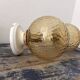 Pair of vintage globe wall lights