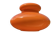 Opaline orange suspension Space Age