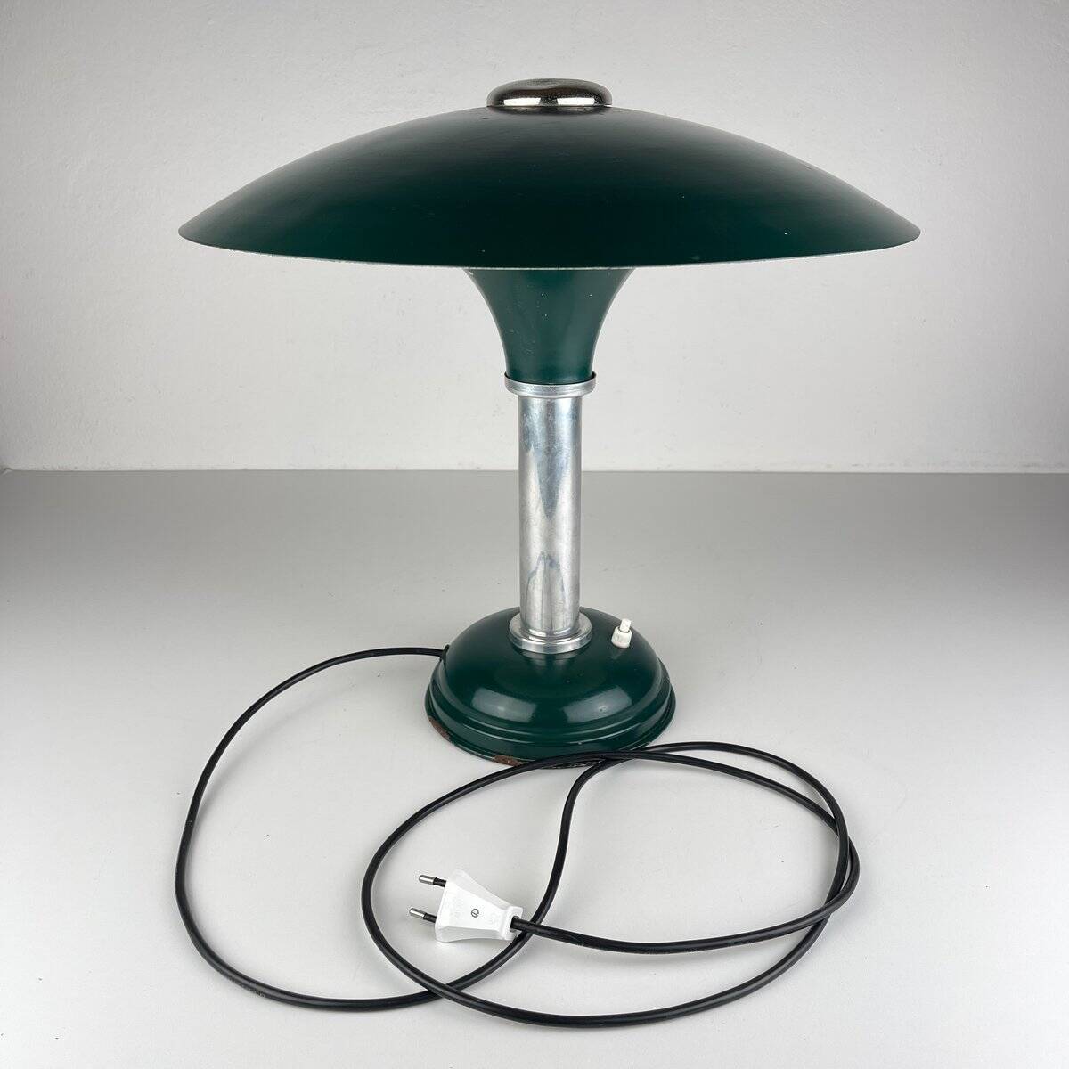 Bauhaus metal table lamp, Germany, 1930s