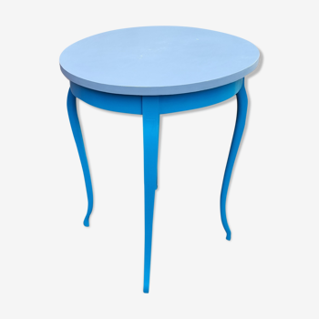 Small round art deco table restyled