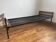 Single bed, daybed in metal and teak, Dico Holland, 1960