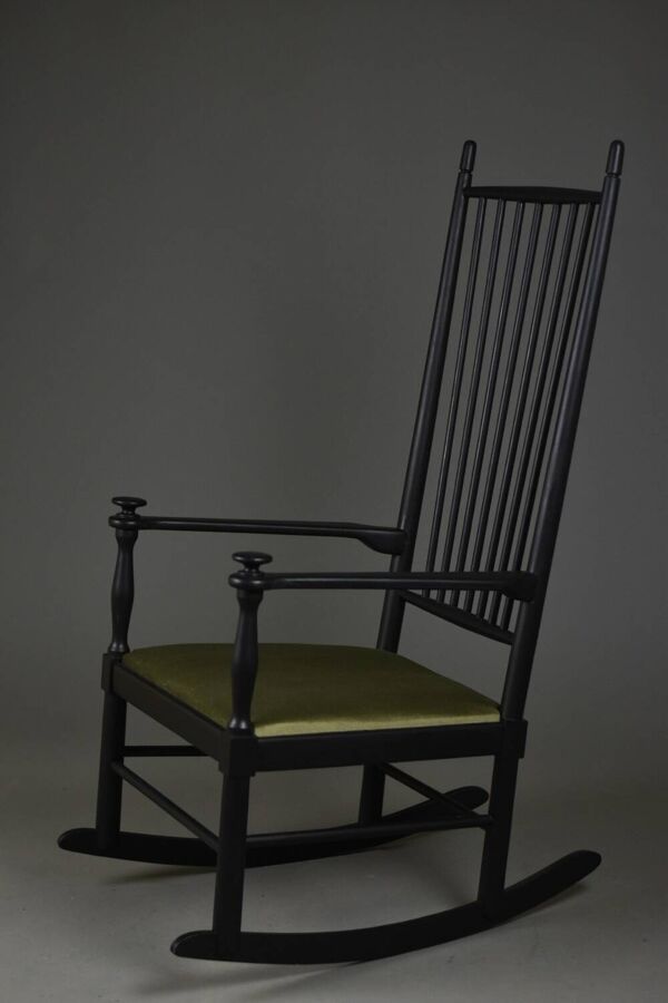 Fauteuil à bascule Gemla, design Karl Axel Adolfsson, Suède, années 1960
