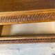 Commode vintage bois et rotin