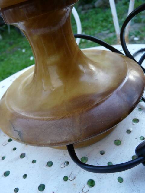 Alabaster table lamp