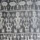 Ancienne planche illustrative tissu funéraire des Indes Néerlandai