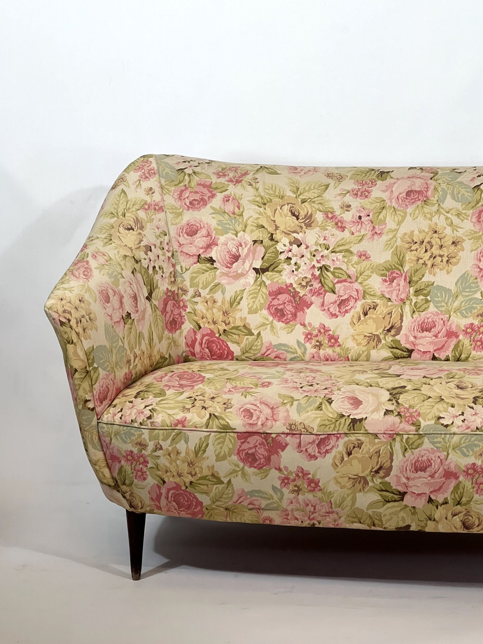 Mid-century Italian two-seater sofa