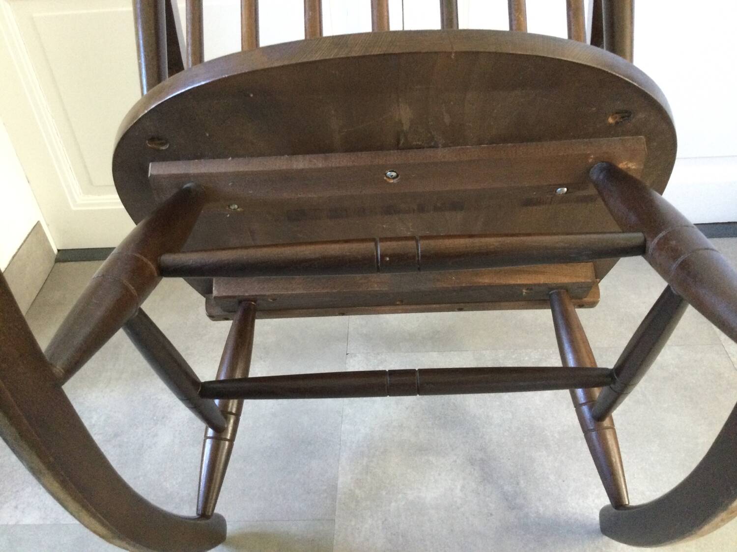 Scandinavian vintage rocking chair