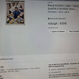 Affiche lithographique originale René Kuder 1939 Alsace Art Deco