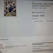 Original lithographic poster René KUDER 1939 Alsace Art Deco