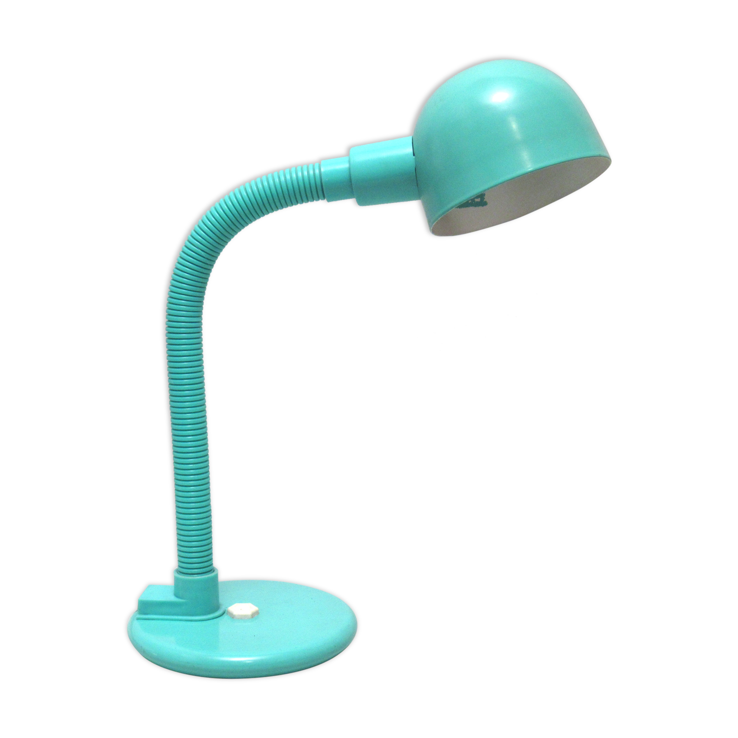 Mint green desk lamp 80s