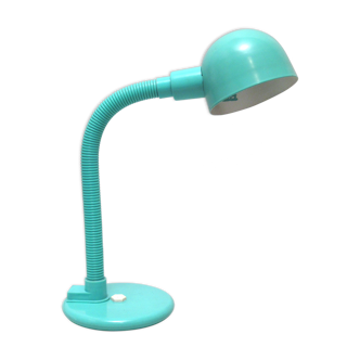 Lampe de bureau vert menthe années 80