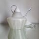 Vintage pendant lamp in glaze, with relief structure, 1980s.