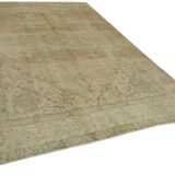1970s 240 cm x 340 cm beige wool carpet