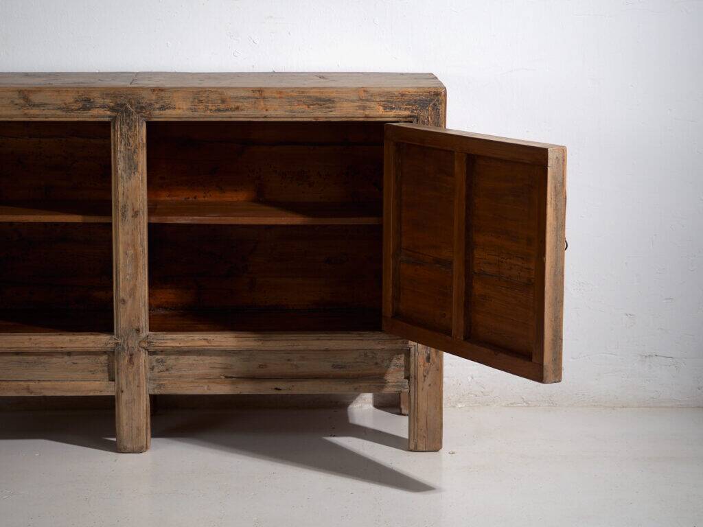 Chinese buffet high in carved pine – China, circa 1930