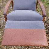 Scandinavian chaise longue armchair