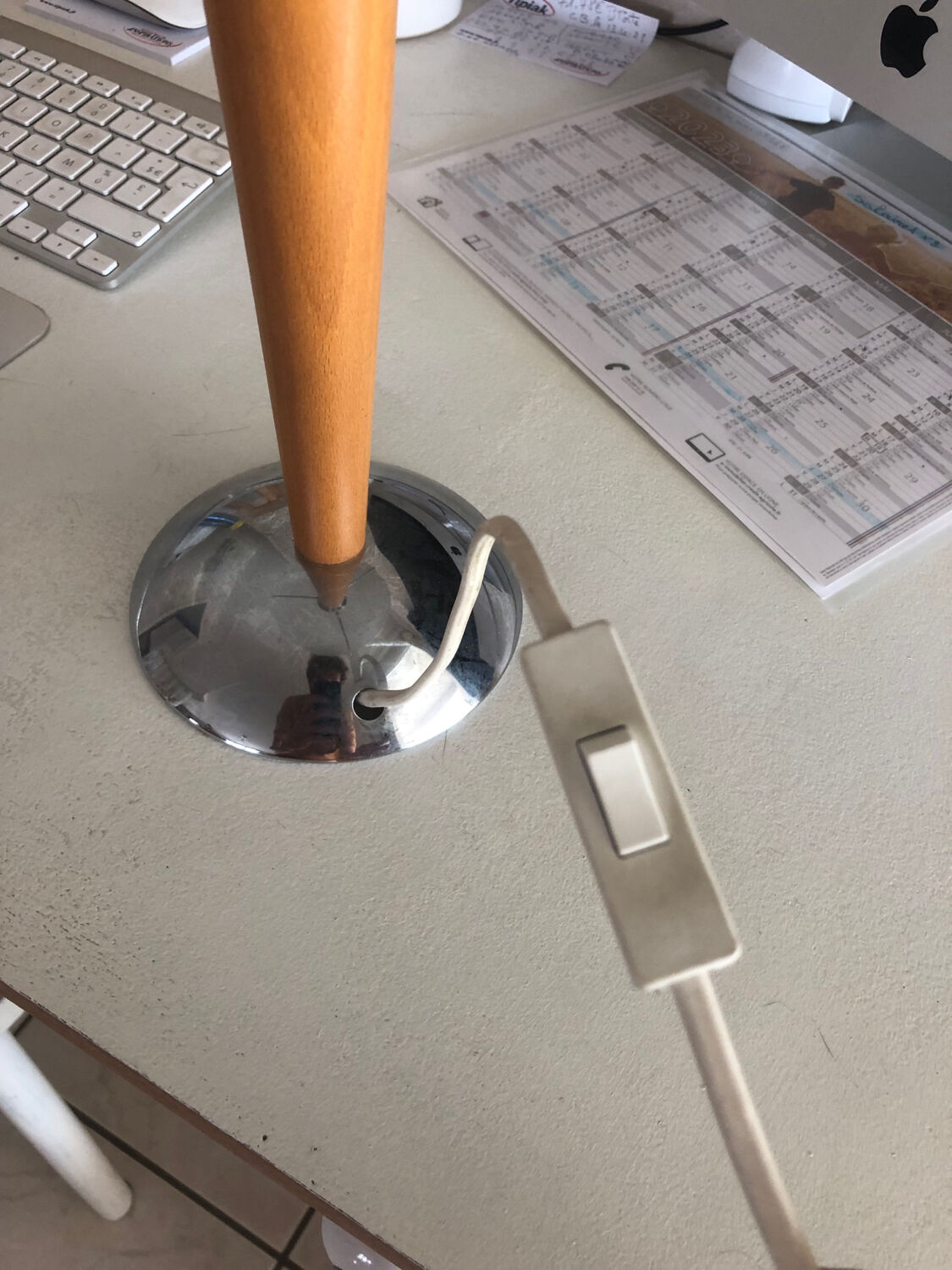 Mushroom lamp / liner ikea kvintol