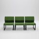 Set of 3 Italian Lounge Chairs by Tecno, Italy, 1980s