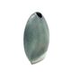 Mid-century modern blue ceramic solifleur vase, France 1970