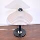 Metal and glass table lamp from Venice, Italy, 1980s