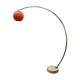 Arc floor lamp design of the 60s