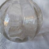 1 set of 2 antique crystal wine decanters