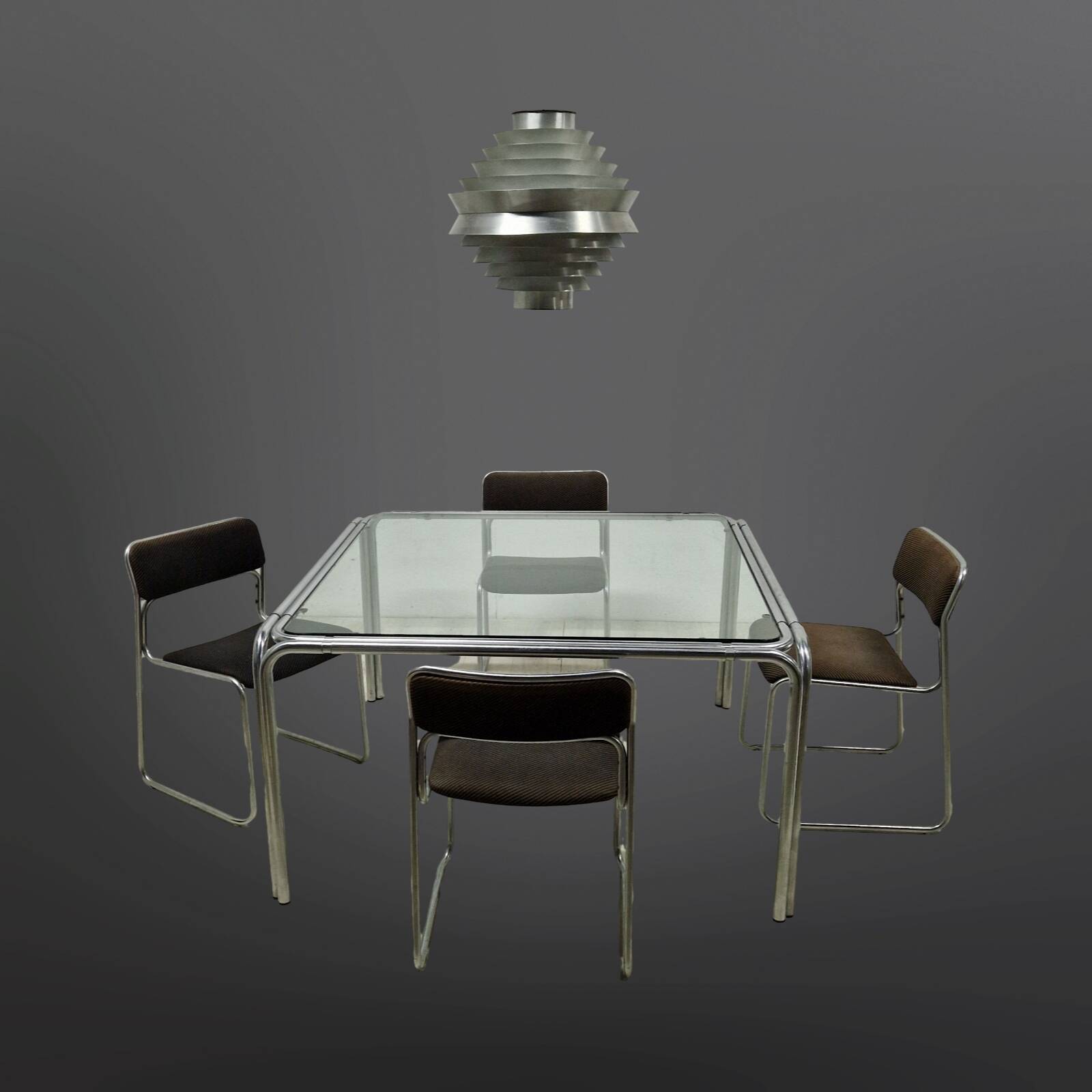 Ensemble à repas par Bataille et Antonis pour Spectrum, Pays-Bas 1960