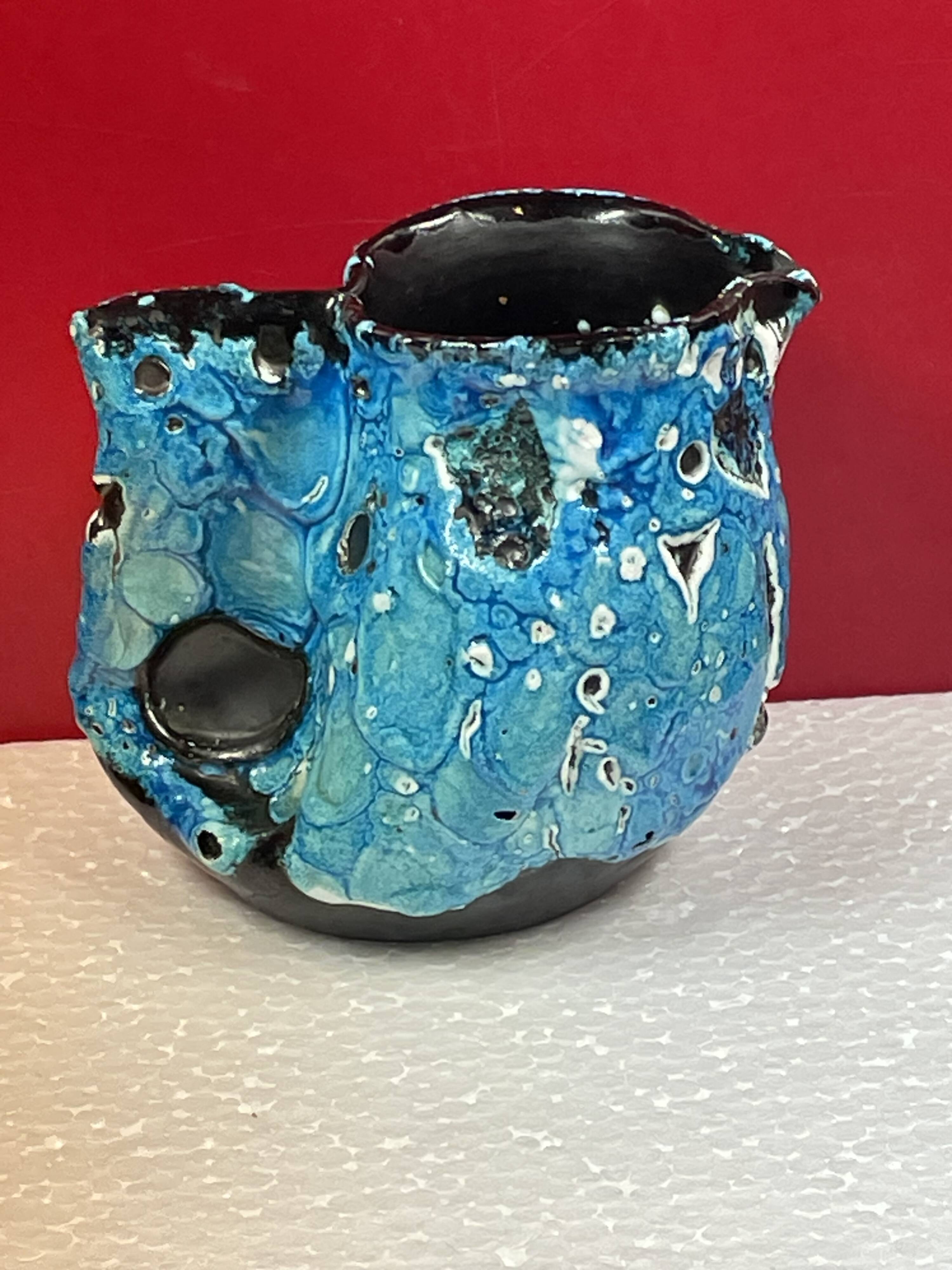 Vintage ceramic, Milk jug, glacier enamels, Cyclops