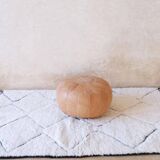 White Beni Ourain Rug - 208 x 137 cm