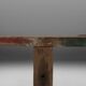Industrial Oak Workbench with Exceptional Patina, Belgium ca. 1850
