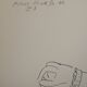 Henri Matisse: Attentive Woman, signed lithograph