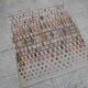 Vintage Turkish kilim, handwoven, 93x100 cm.