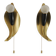 Mid-Century Leaf Shaped Brass Sconces, Italy, 1950s, Set of 2