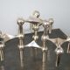 5 modular candle holders nagel 1970