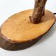 Vintage lamp wood & rattan 1950