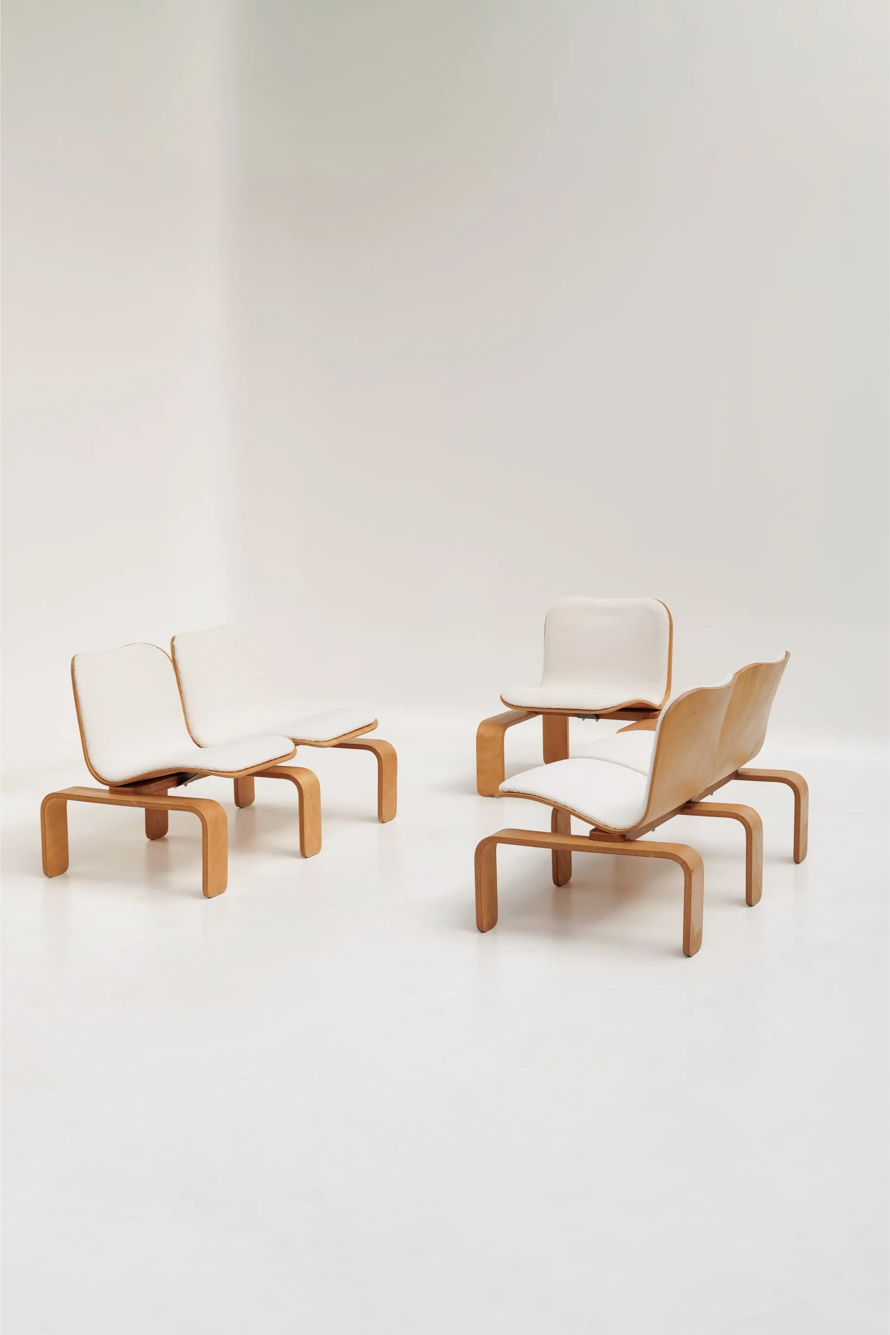 Living room set by Jean-Michel Chaudeurge for Steiner