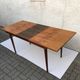 Vintage MIER Topolcany Extendable Dining Table Mid Century 60s Wood 120cm-160cm.