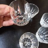 5 Verres cristal neufs